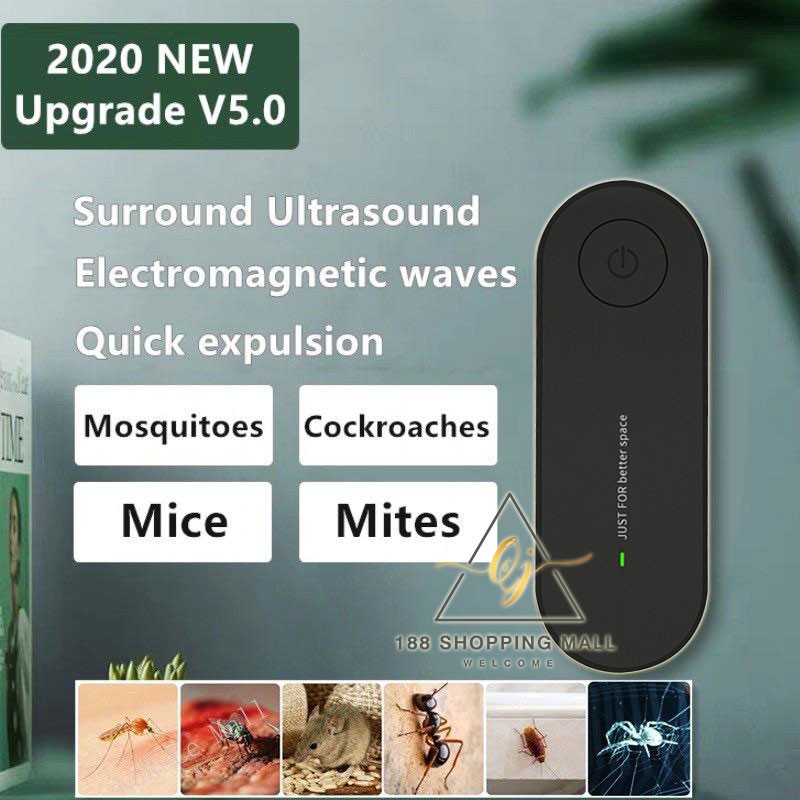 🔥2020 NEW🔥 Multifunctional Pest Reject Ultrasonic mosquito repellent ...