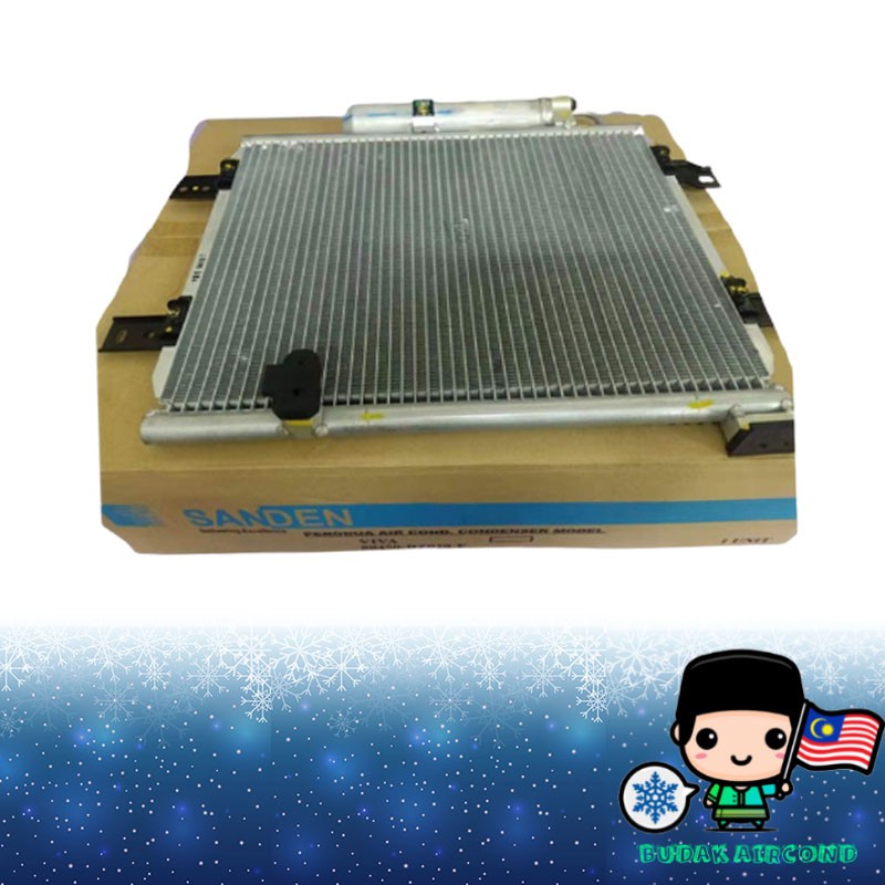 *100 ORIGINAL + WARRANTY* SANDEN PERODUA VIVA CONDENSER AIR COND CARRY