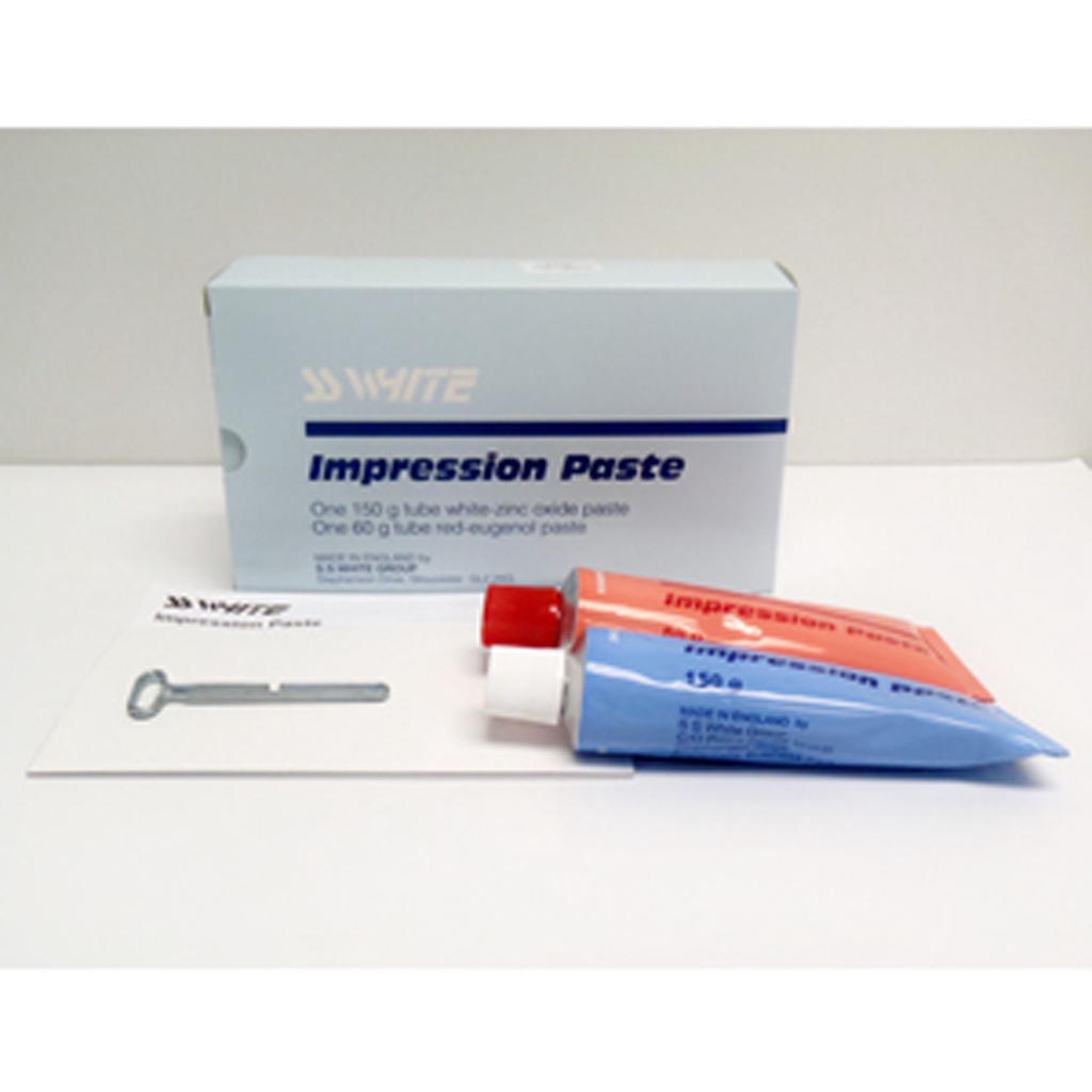 SS White Impression Paste Zinc Oxide EugenolHandmix Set 210gm Shopee