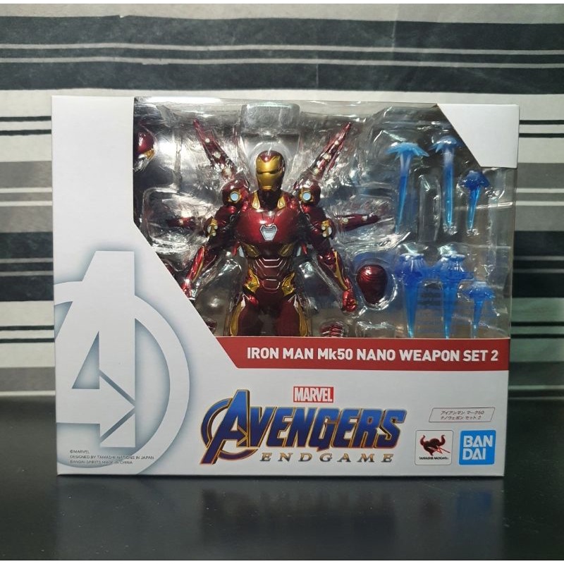 [READY STOCK] SHF IRONMAN MARK 50 NANO WEAPON SET 2 FIGUARTS IRON MAN ...