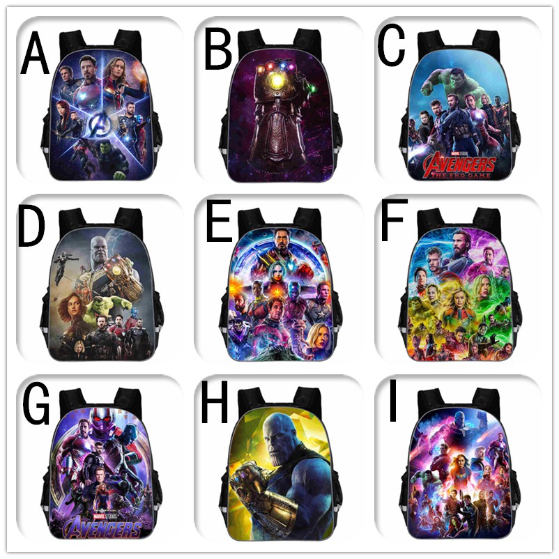 Avengers endgame outlet bookbag