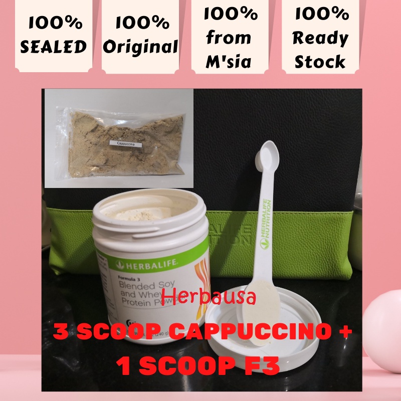 Mocha/CafeLatte/F1/F3/CR7/Tmix/Herbalife Overnight Oats Trial Pack