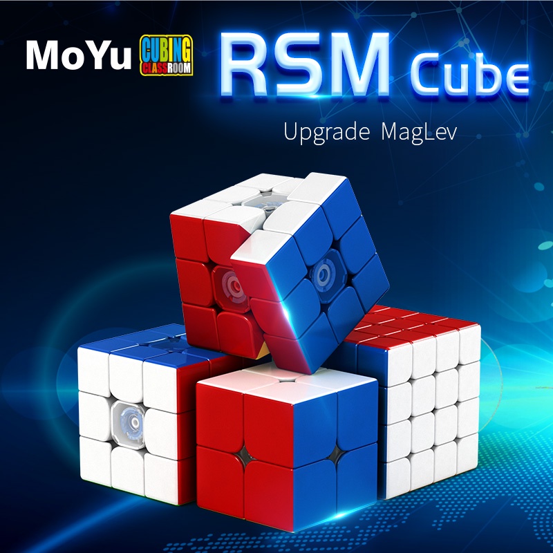 Moyu RS3M maglev speed magic cube MF8900 educational toys Meilong speed ...