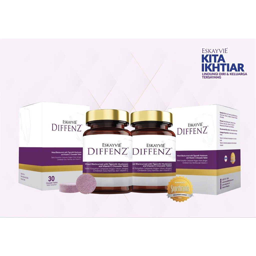 READY STOCK - Eskayvie Diffenz Vitamin | Shopee Malaysia