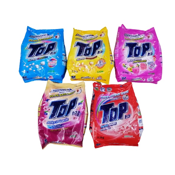 TOP DETERGENT POWDER 2.1KG | Shopee Malaysia
