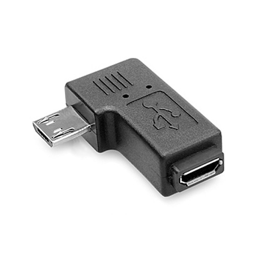 Micro USB 2.0 Left Angle 90 Degree 7mm Micro USB Male to Micro USB ...
