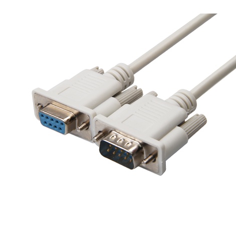 RS232 9 Pin Straight Through DB9 RS232 Male to Female COM Port Serial ...