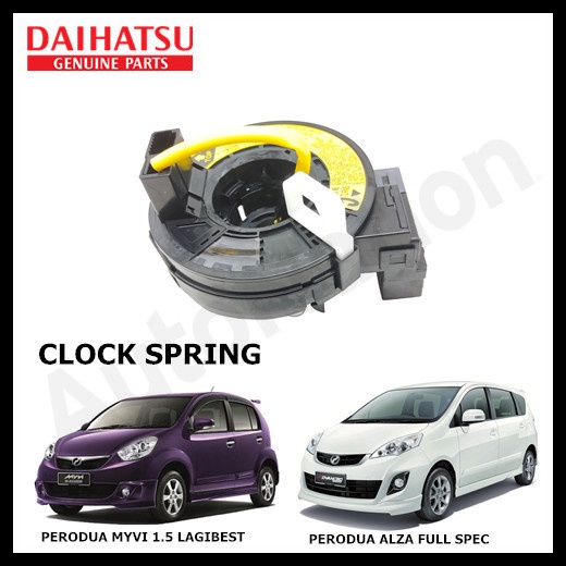 ORIGINAL DAIHATSU PERODUA ALZA FULL SPEC MYVI 1.5 LAGIBEST AIRBAG CLOCK ...