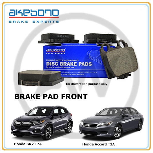 AKEBONO Japan Honda Accord T2A 2013-2019 HRV T7A 2015
