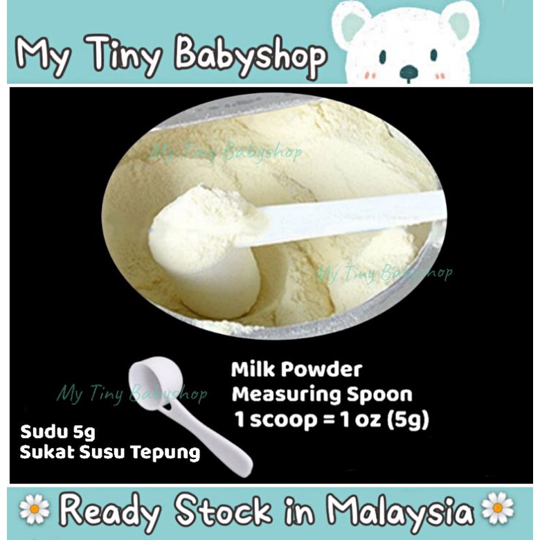 Baby Milk Powder Measuring Spoon 5g Sudu Susu Tepung Bayi Shopee Malaysia