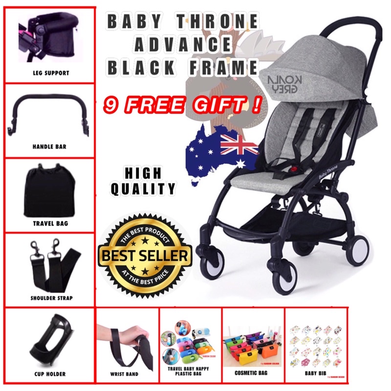 ORIGINAL BABY THRONE ADVANCE ULTRA LIGHTWEIGHT STROLLER Shopee Malaysia