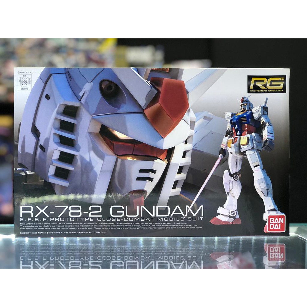 RG - RX-78-2 GUNDAM (BANDAI) | Shopee Malaysia