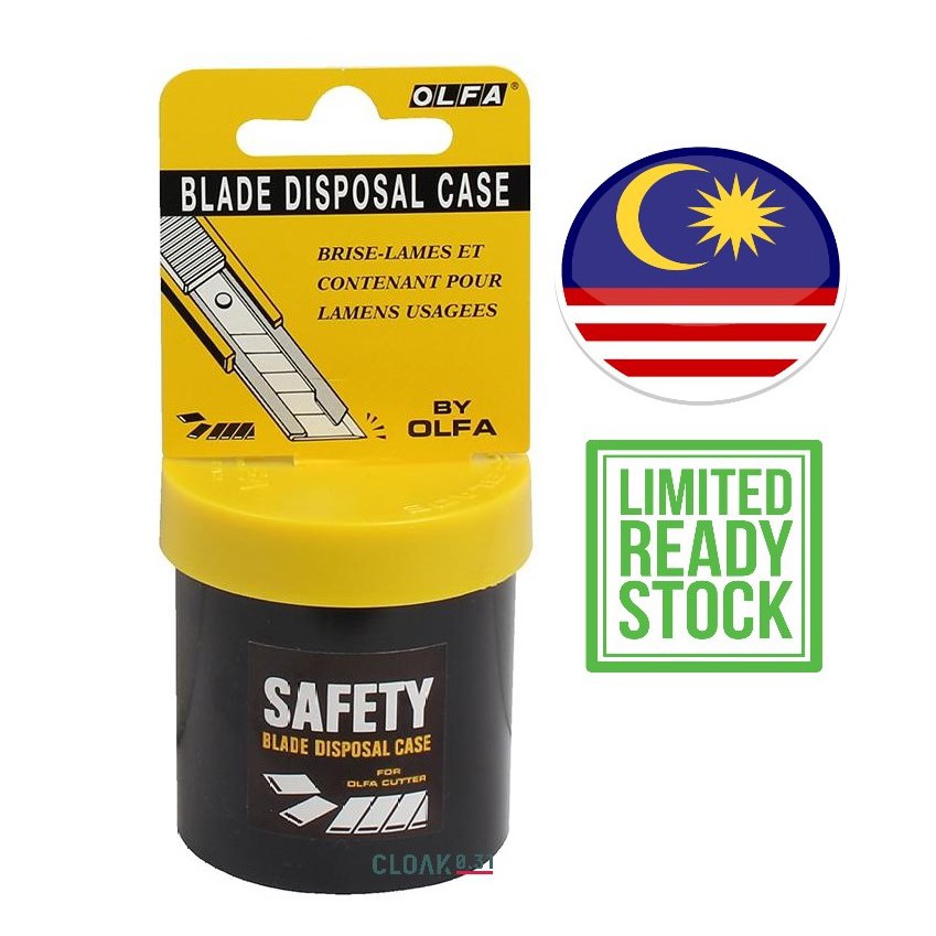OLFA Safety Blade Disposal Case 133K Shopee Malaysia