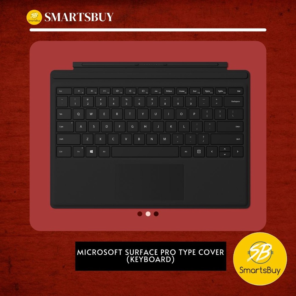 MICROSOFT SURFACE PRO TYPE COVER (KEYBOARD) | Shopee Malaysia