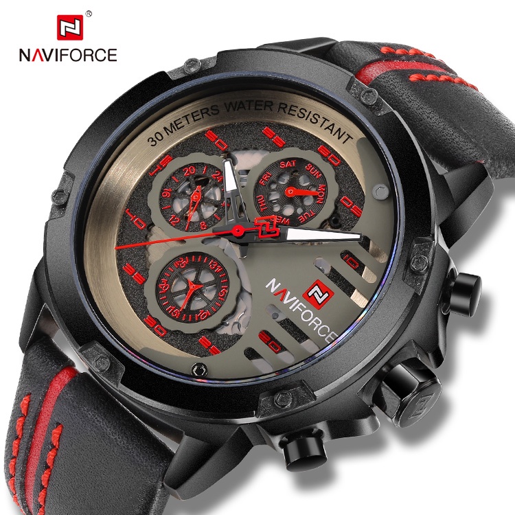 NAVIFORCE NF9110 Luxury Fashion Men' Watch Military Sports Waterproof