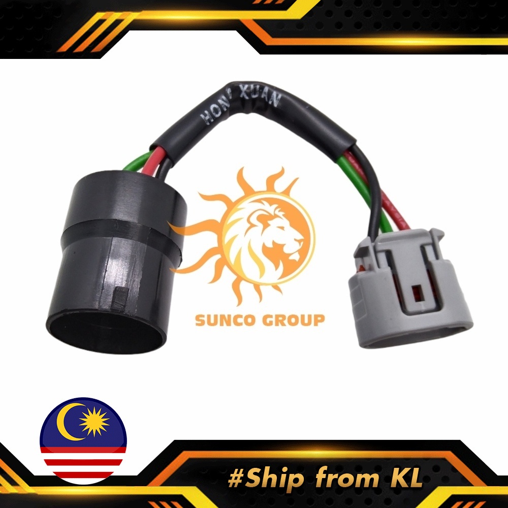 3 Pin Round to Oval Toyota Alternator Socket | Shopee Malaysia