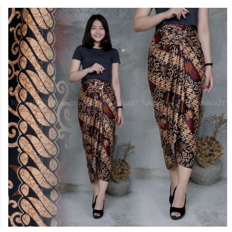 SKIRT INDONESIA BATIK LILIT PARIO | Shopee Malaysia