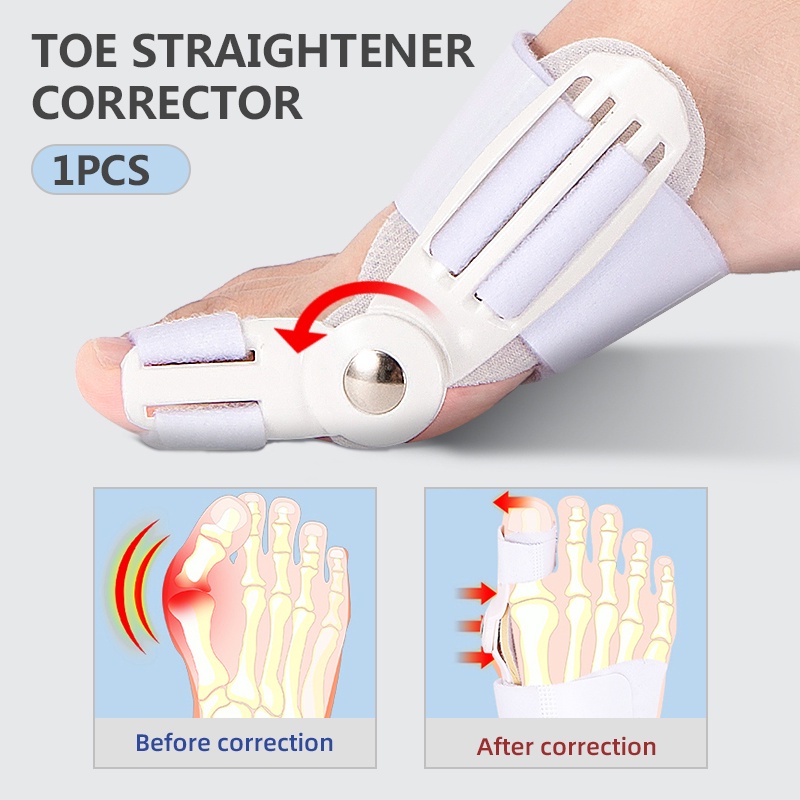 Big Bone Toe Bunion Splint Toe Straightener Corrector Hallux Valgus