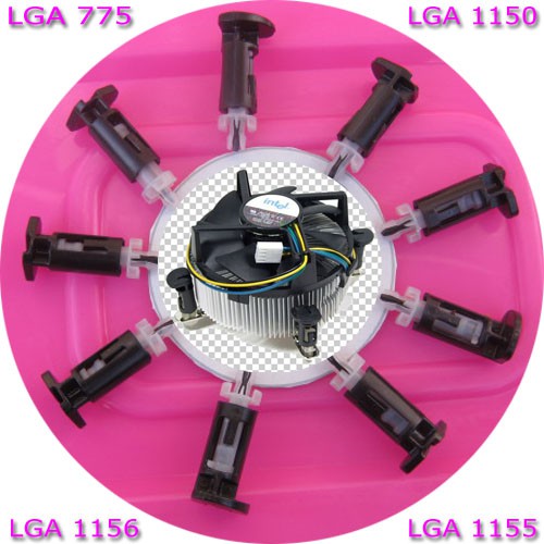 Fan Feet/Coolling Fan Processor Intel Socket LGA 775 | Shopee Malaysia