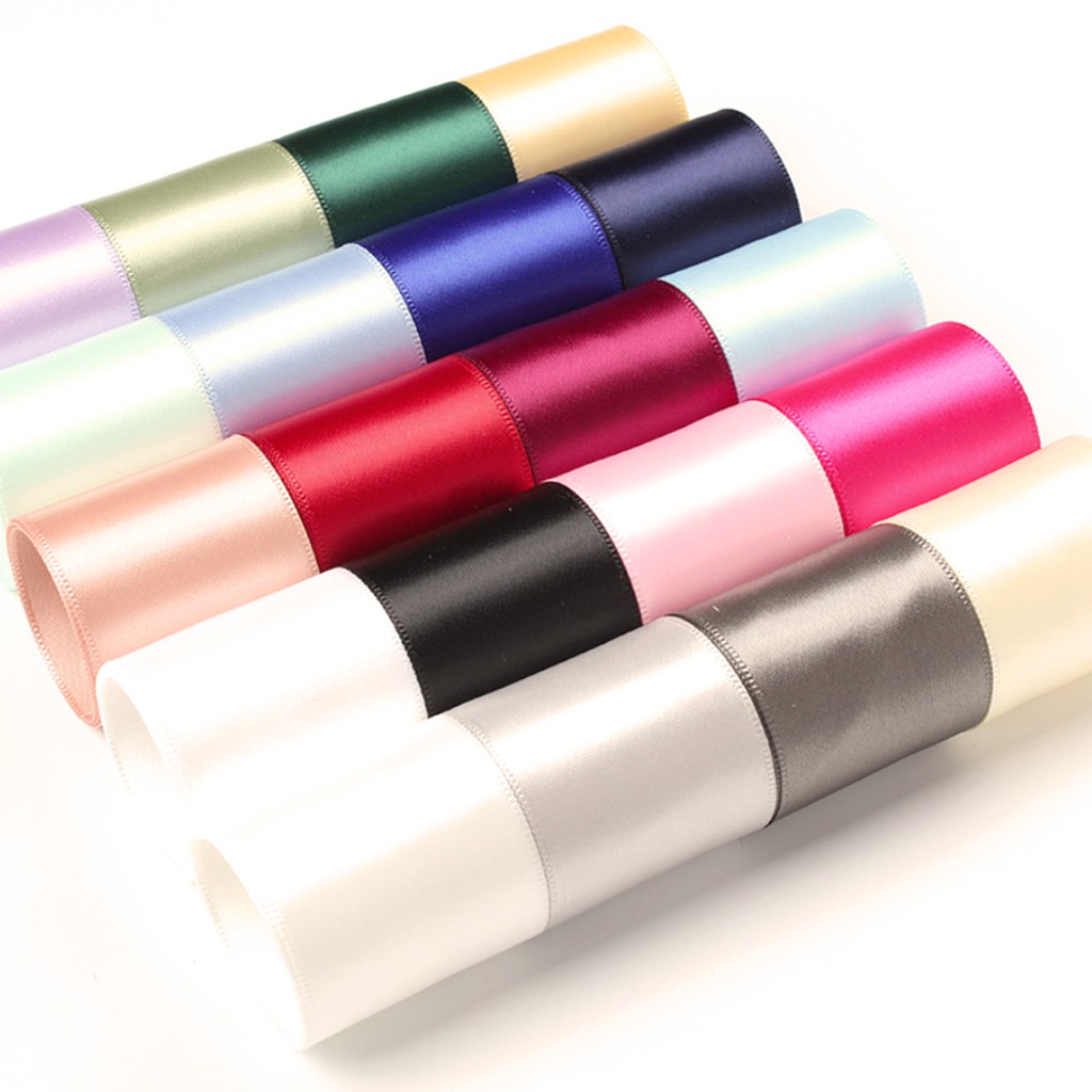 10 Yard (9.2meters/roll) 16mm Chiffon Satin Premium Quality Ribbon ...