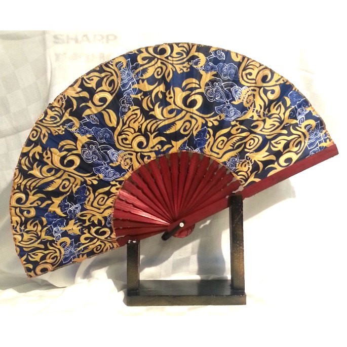 TRADITIONAL BATIK HAND FAN (LARGE) Shopee Malaysia