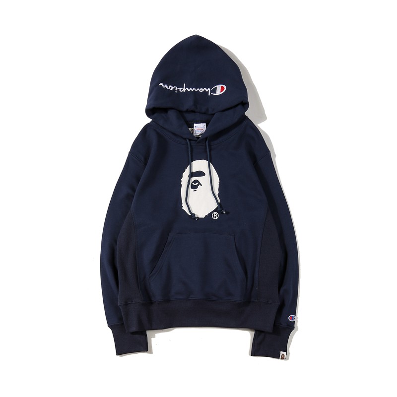 BAPE X CHAMPION HOODIE A BATHING APE Shopee Malaysia