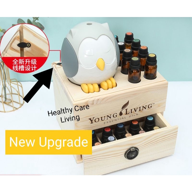 YL High Quality Owl Diffuser Double Display Rack 8 + 20 Oils (Rack Only ...