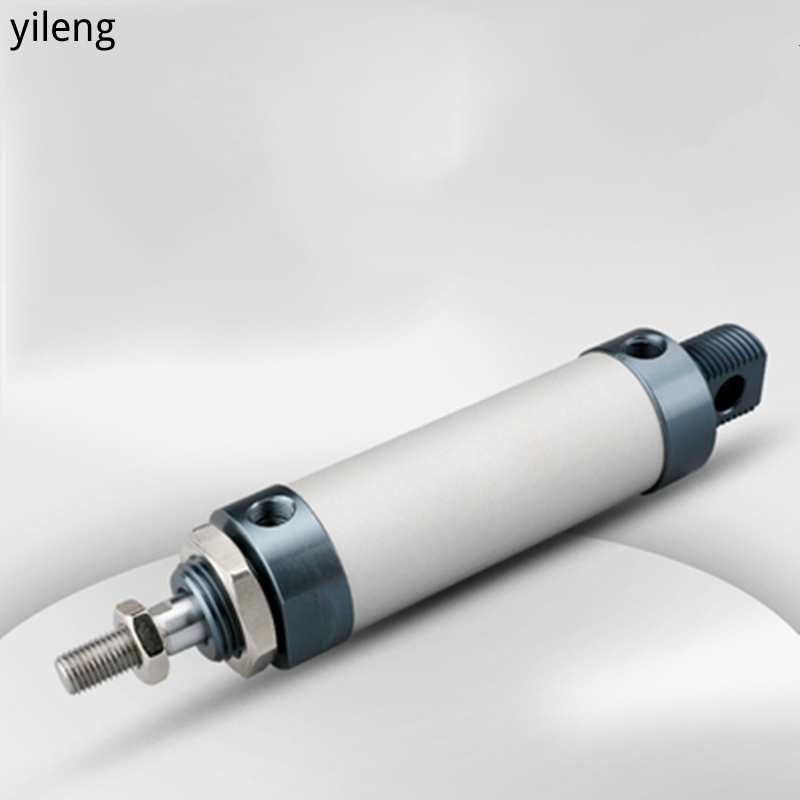 Airtac Type Pneumatic Mini Air Cylinder Aluminum Bore