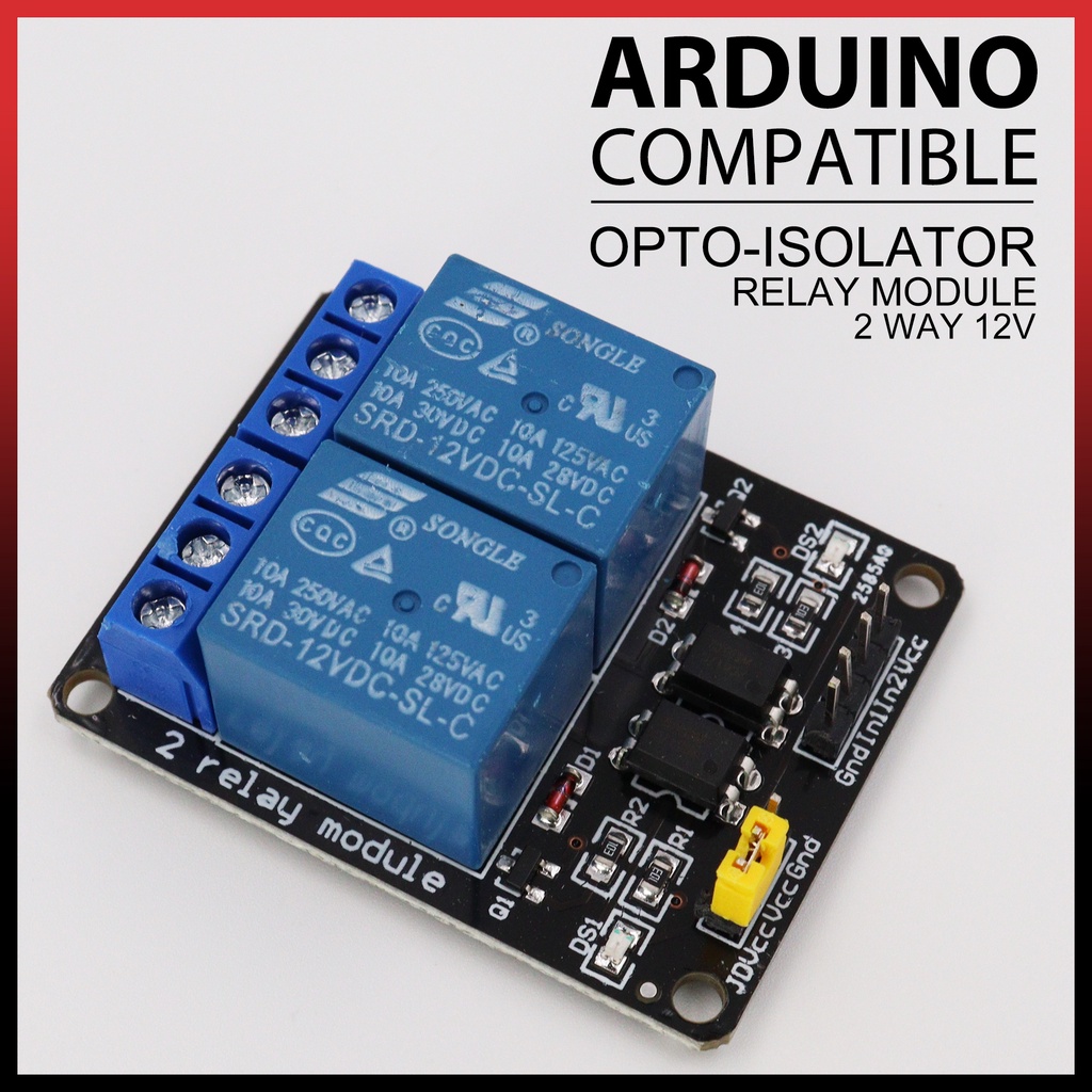 12V 2 Ways Channels Opto isolator Isolated Optocoupler Trigger Switch