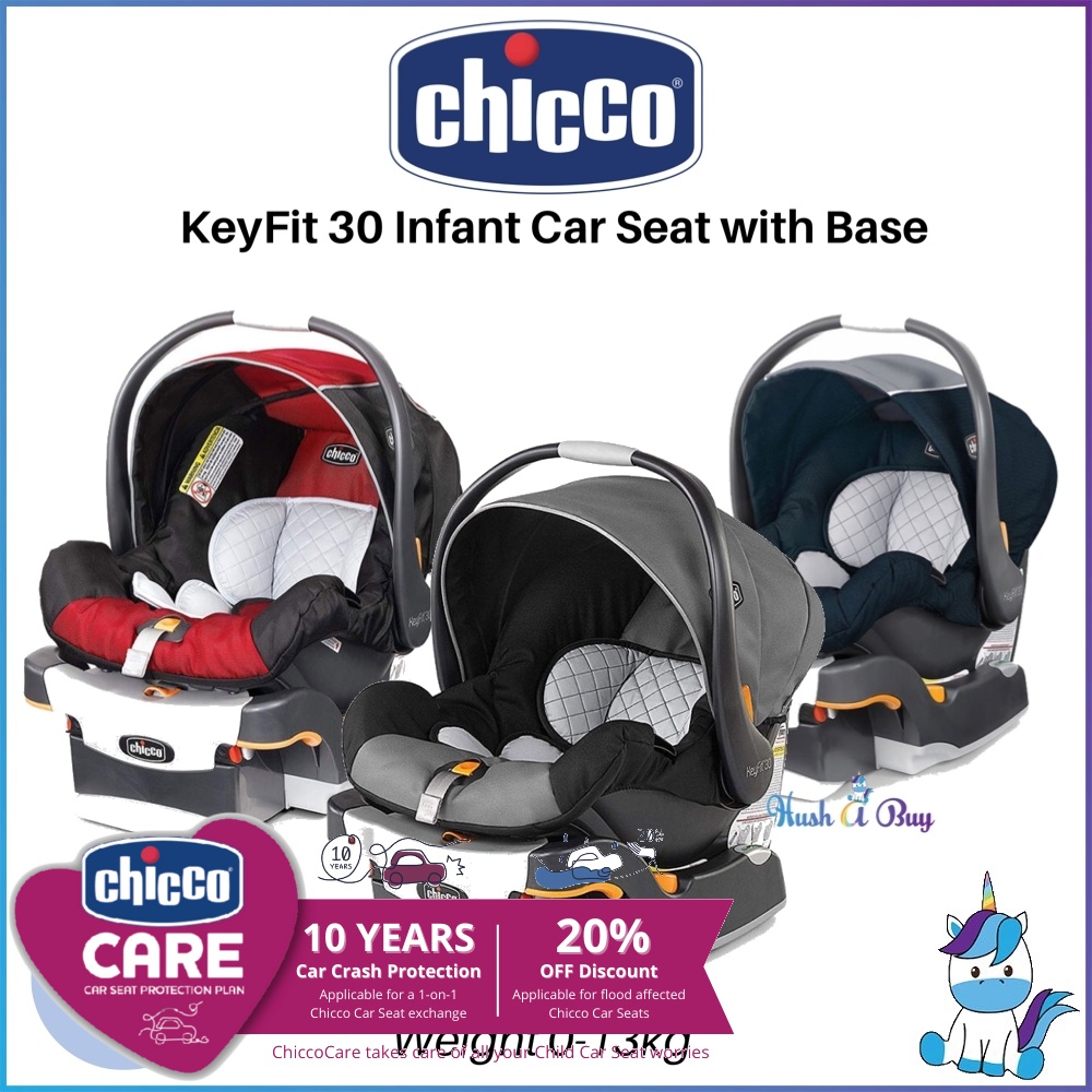 Chicco KEYFIT 30 Infant Car Seat with Base 0 13kg HUSHABUY