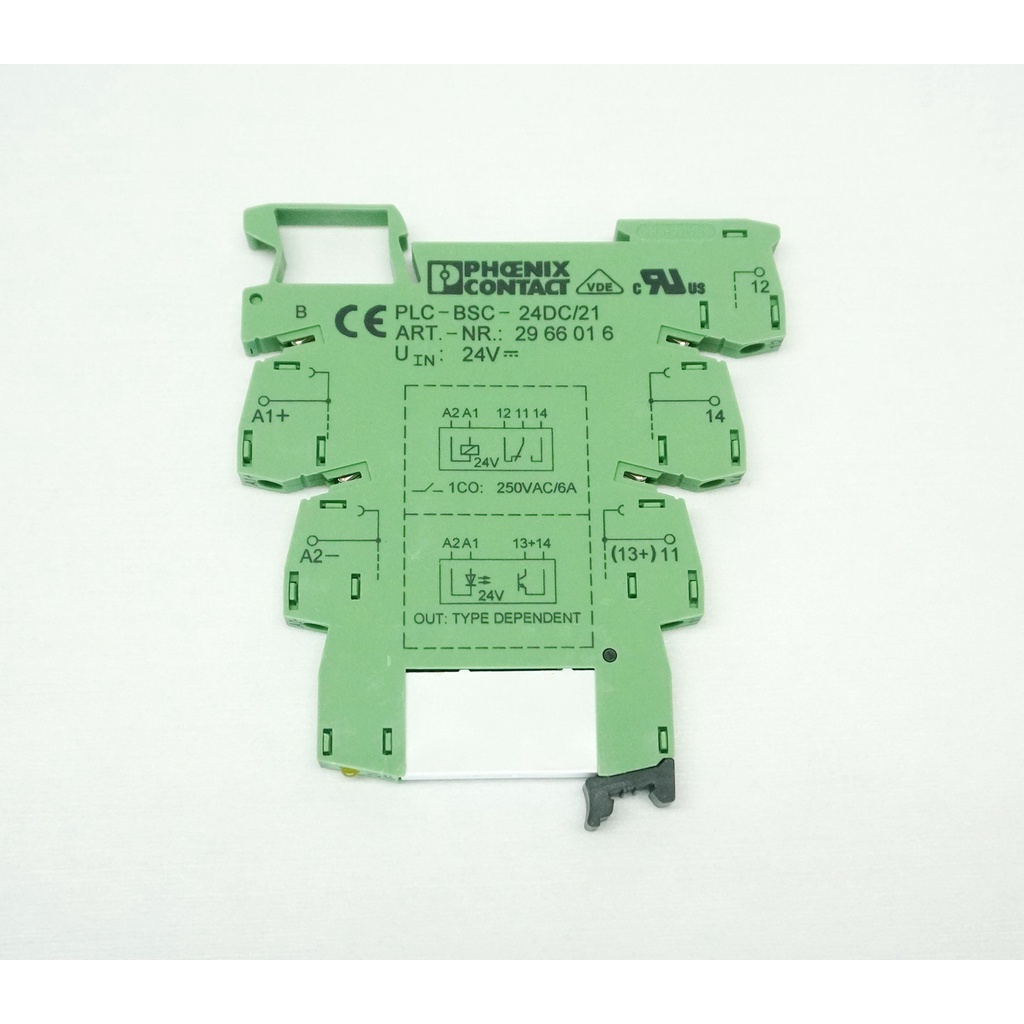 Phoenix Contact PLC-BSC-24DC/21, DEK-REL-G24/21 Relay Base | Shopee ...