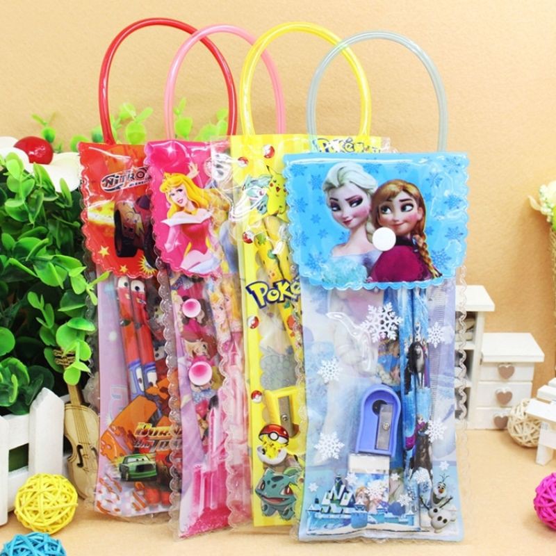 🔥 Ready Stock🔥Kids Children Birthday Party Bag Stationery Set