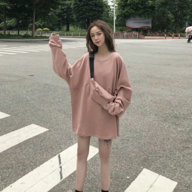 Sweater oversize korea sale