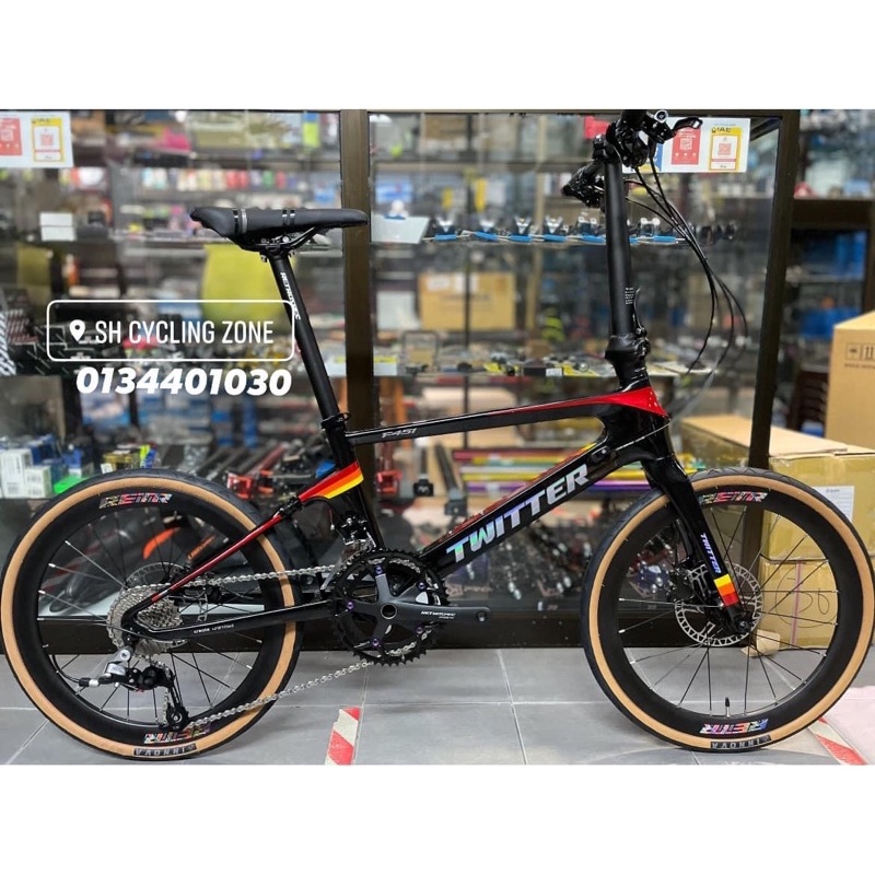 twitter 451 folding bike