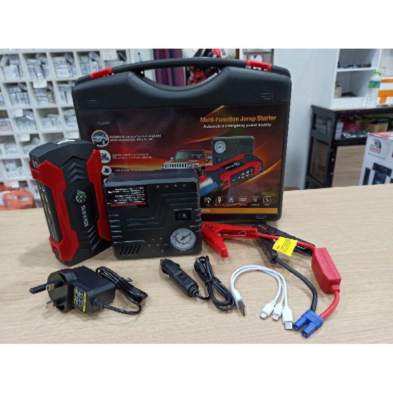 READY STOCK Jump Start Powerbank 99800mah Car Jumper Jumpstart
