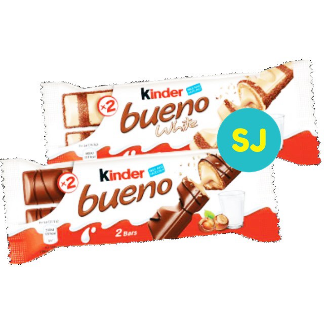 Kinder Bueno - Chocolate/White/Dark (43g/39g/43g) | Shopee Malaysia