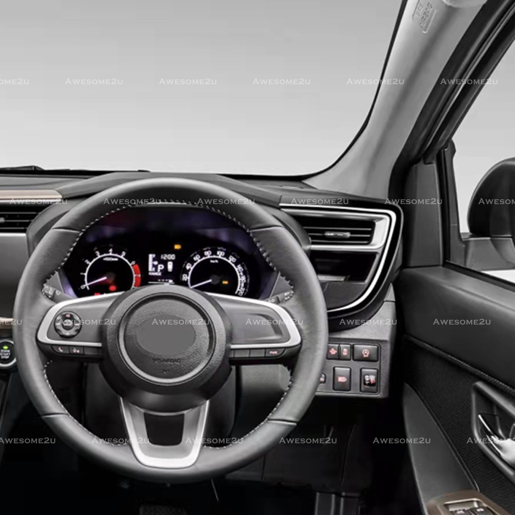 Awesome2u Perodua Myvi 2018-2024 Glossy Black Dashboard Frame Cover ...