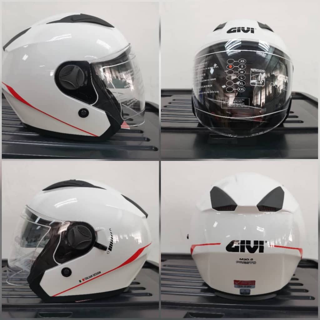 Helm givi sale half face