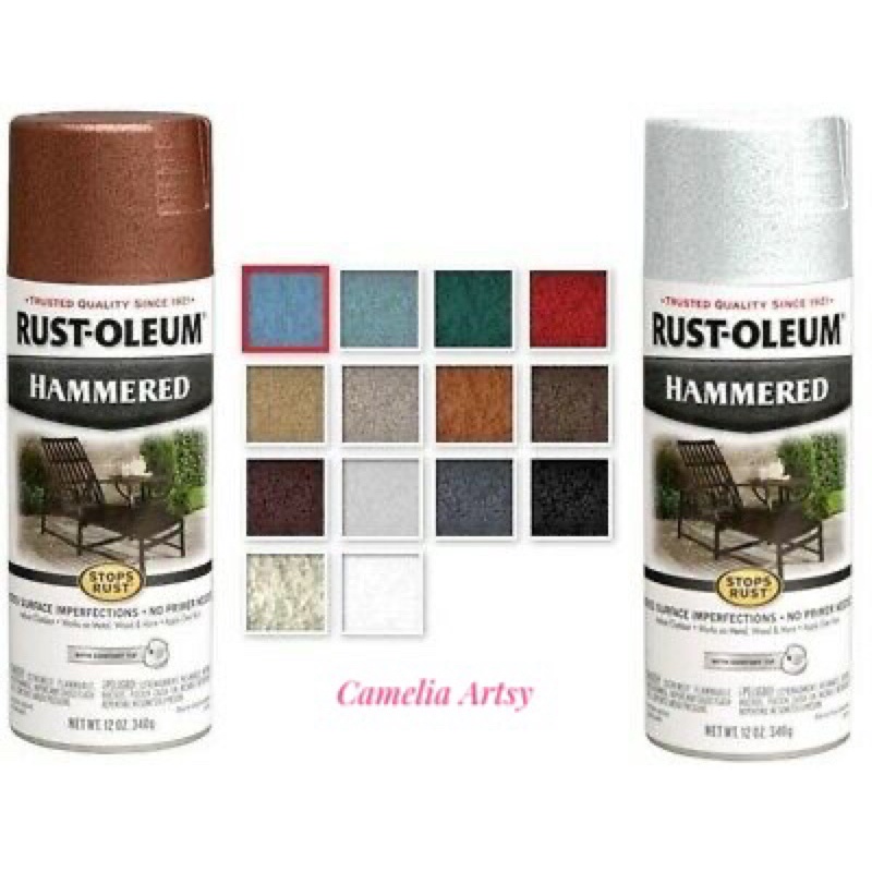 RustOleum Hammered Spray Paint 12oz🔥offer🔥 Shopee Malaysia
