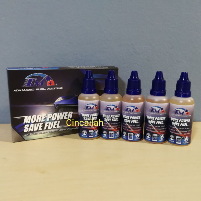KM+ Advanced Fuel Additive Petrol Diesel Treatment 5 Bottle for 400