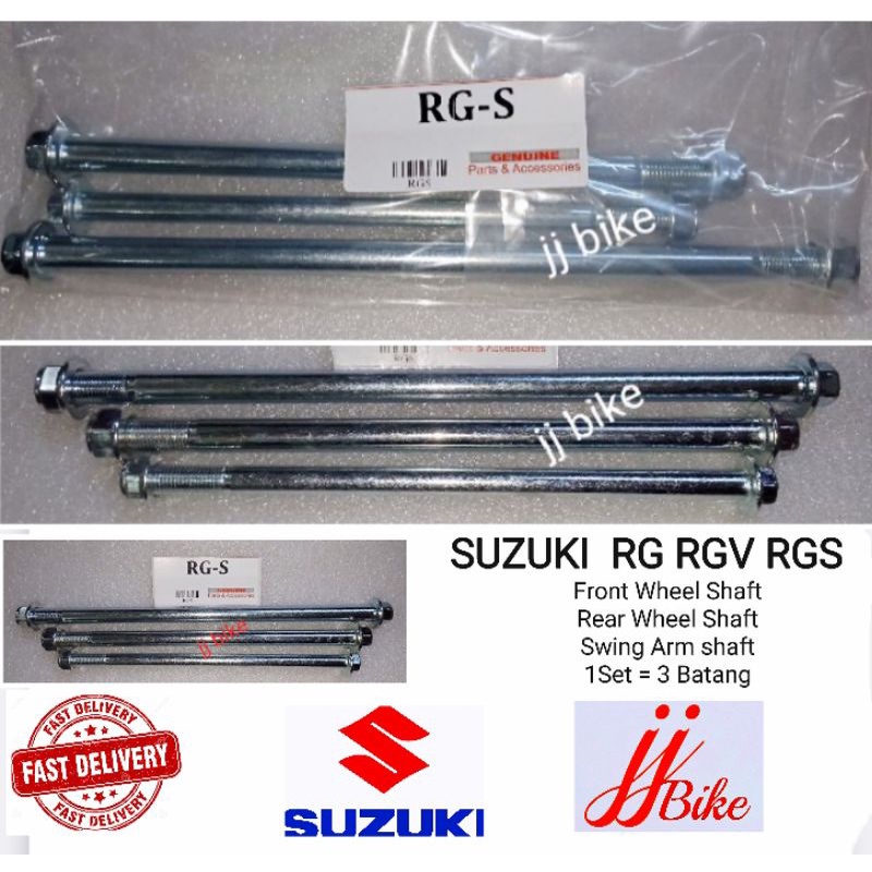 RG RGV FRONT REAR WHEEL SHAFT ARM SHAFT ( full set =3btg) | Shopee Malaysia