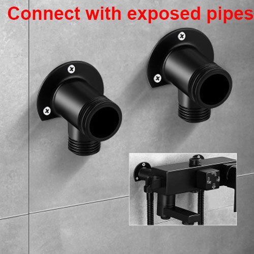 Shower Converter for Handheld Shower Head and Fixed Shower Head