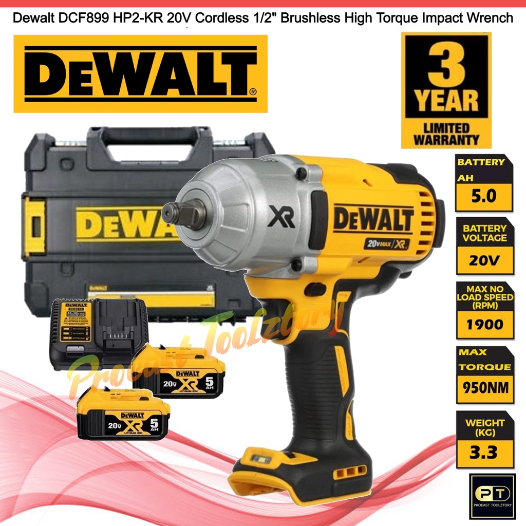 Dewalt dcf899 torque hot sale