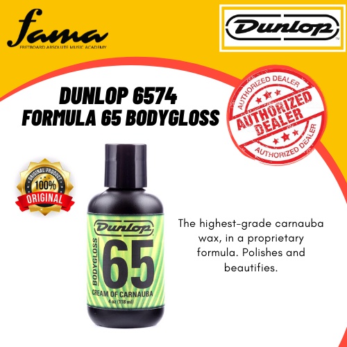 Polish Pour Instruments Jim Dunlop Formula 65 - 118ml, Cire Carnauba