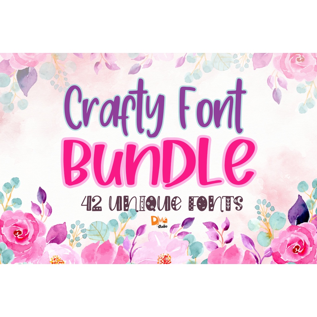 [FONTS] 42 Crafty Font Bundle In OTF & TTF Format Perfect For Ebook ...
