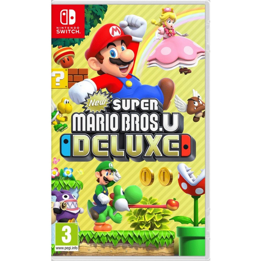 New Super Mario Bros U Deluxe Nintendo Switch Shopee Malaysia 