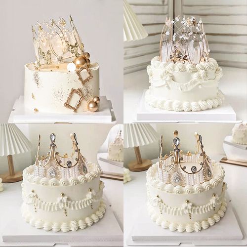Crown Tiara Cake Topper Rhinestone Kids / Adults Hair Ornaments for ...