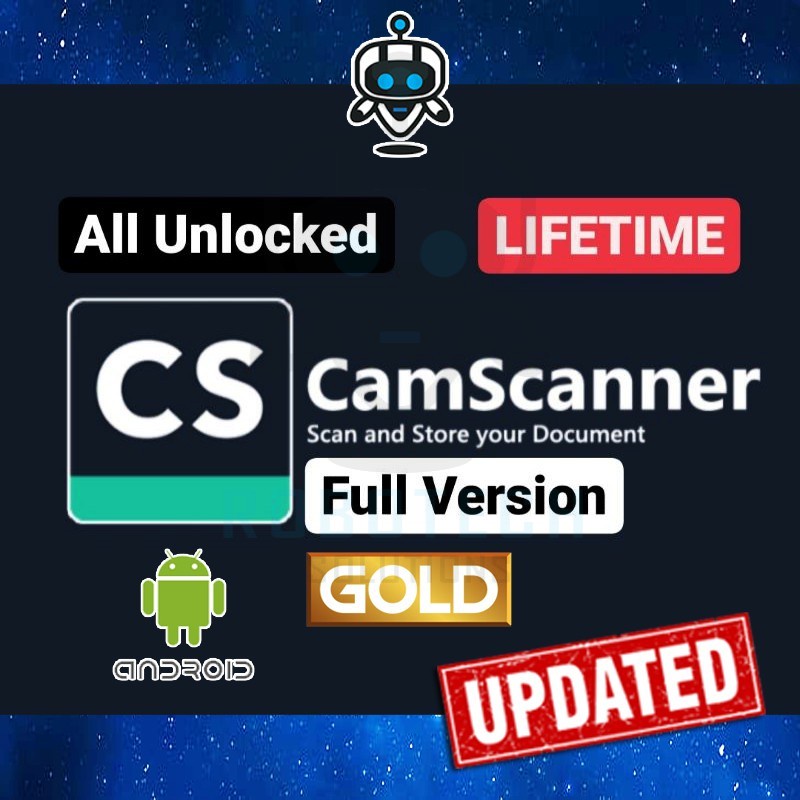 【Gold Subscription】 CamScanner Pro 2021 | Android Only | Fully Unlocked ...