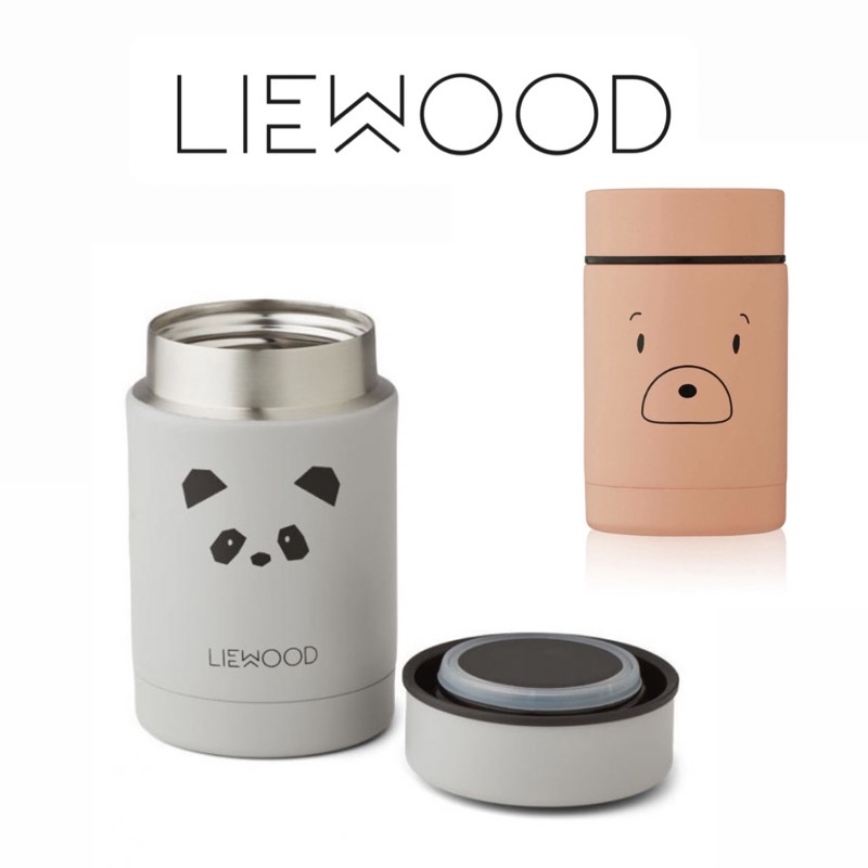 Liewood Nadja Food Jar Bear Baby Thermos Insulated Shopee Malaysia