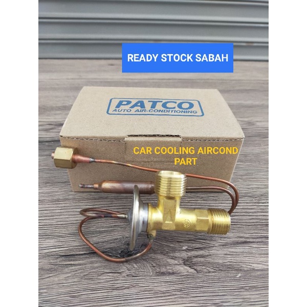 ORIGINAL JAPAN EXPANSION VALVE PROTON WIRA, SATRIA (PATCO SYSTEM